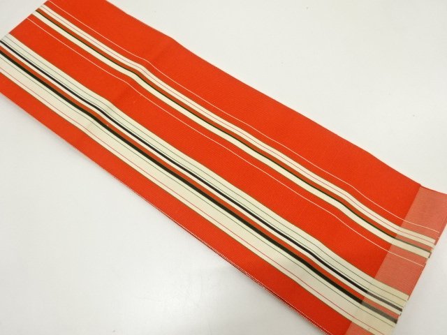 JAPANESE KIMONO / HITOE HANHABA OBI / CHIKUZEN HAKATA